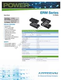 ERM02A110 Datasheet Cover