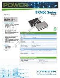 ERM10A72-HS Datasheet Cover