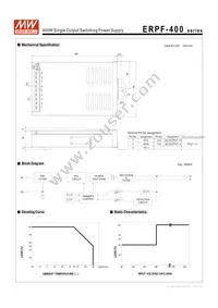 ERPF-400-12 Datasheet Page 3