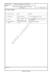 ERZ-V20R271 Datasheet Page 21