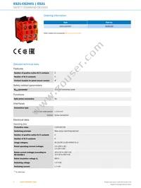 ES21-CG2001 Datasheet Page 2