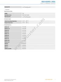 ES21-CG2001 Datasheet Page 3