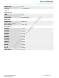 ES21-SA10E1 Datasheet Page 3