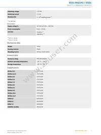 ES21-SA11H1 Datasheet Page 3