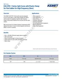 ESD-FPD-50-1 Datasheet Cover