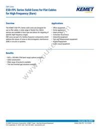 ESD-FPL-13 Datasheet Cover