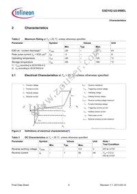 ESD102U2099ELE6327XTSA1 Datasheet Page 5