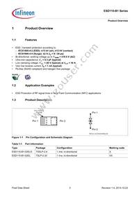 ESD110B102ELSE6327XTSA1 Datasheet Page 3