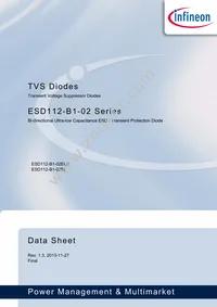 ESD112B102ELSE6327XTSA1 Datasheet Cover