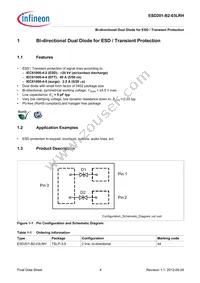 ESD201B203LRHE6327XTSA1 Datasheet Page 4