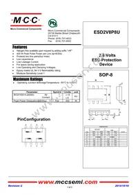 ESD2V8P8U-TP Cover