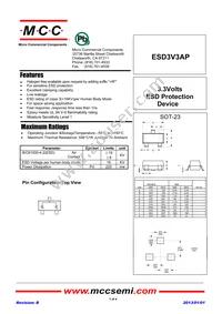 ESD3V3AP-TP Datasheet Cover