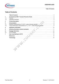 ESD5V0S1U02VH6327XTSA1 Datasheet Page 4