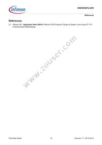 ESD5V0S1U02VH6327XTSA1 Datasheet Page 14