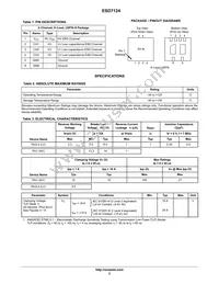 ESD7124MUTBG Datasheet Page 2