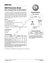 ESD7331MUT5G Datasheet Cover