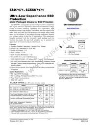 ESD7471N2T5G Datasheet Cover