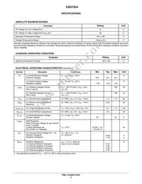 ESD7554MUT2G Datasheet Page 3