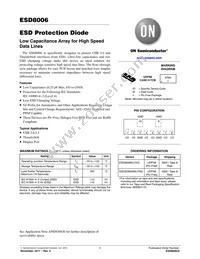 ESD8006MUTAG Datasheet Cover