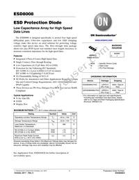 ESD8008MUTAG Datasheet Cover