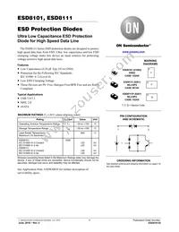 ESD8111PFCT5G Datasheet Cover