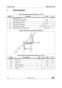 ESDA13P70-1U1M Datasheet Page 2