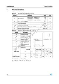 ESDA14V2-2BF3 Datasheet Page 2