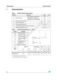 ESDA14V2-4BF2 Datasheet Page 2