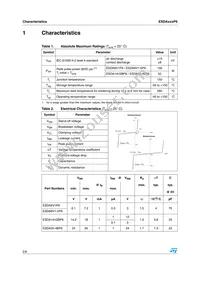 ESDA14V2BP6 Datasheet Page 2