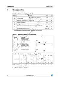 ESDA17-5SC6 Datasheet Page 2