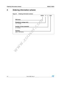 ESDA17-5SC6 Datasheet Page 4