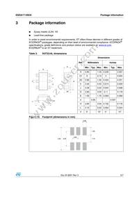 ESDA17-5SC6 Datasheet Page 5