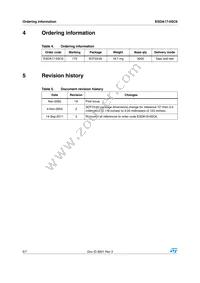 ESDA17-5SC6 Datasheet Page 6