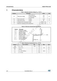 ESDA17P50-1U1M Datasheet Page 2