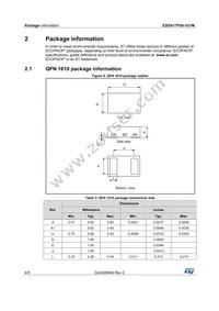 ESDA17P50-1U1M Datasheet Page 4