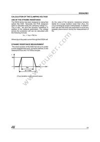 ESDA25B1 Datasheet Page 3