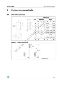 ESDA25W5 Datasheet Page 7