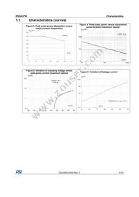 ESDA37W Datasheet Page 3