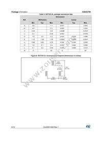 ESDA37W Datasheet Page 6