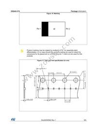 ESDA5-1F4 Datasheet Page 5