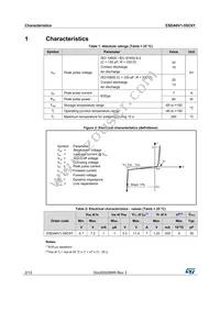 ESDA6V1-5SC6Y Datasheet Page 2