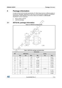 ESDA6V1-5SC6Y Datasheet Page 7