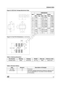 ESDA6V1BC6 Datasheet Page 5