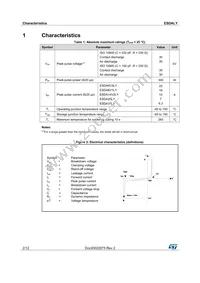 ESDA6V1LY Datasheet Page 2