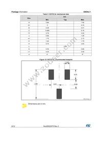 ESDA6V1LY Datasheet Page 8