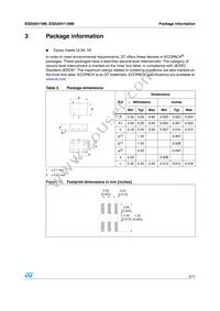 ESDA6V1M6 Datasheet Page 5