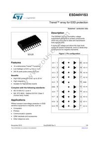 ESDA6V1S3RL Datasheet Cover