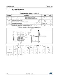 ESDA6V1S3RL Datasheet Page 2