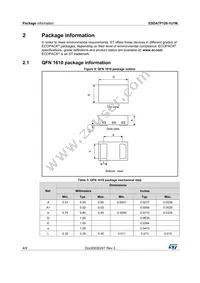 ESDA7P120-1U1M Datasheet Page 4