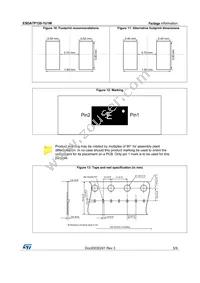 ESDA7P120-1U1M Datasheet Page 5